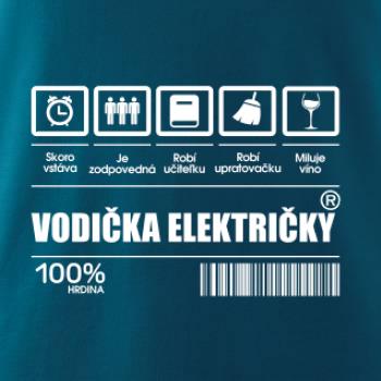 Čiarový kód - Vodič električky / vodička električky
