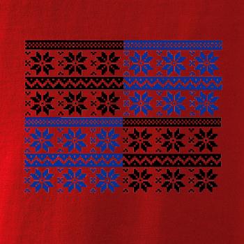 Vianočné vzor - šachovnice