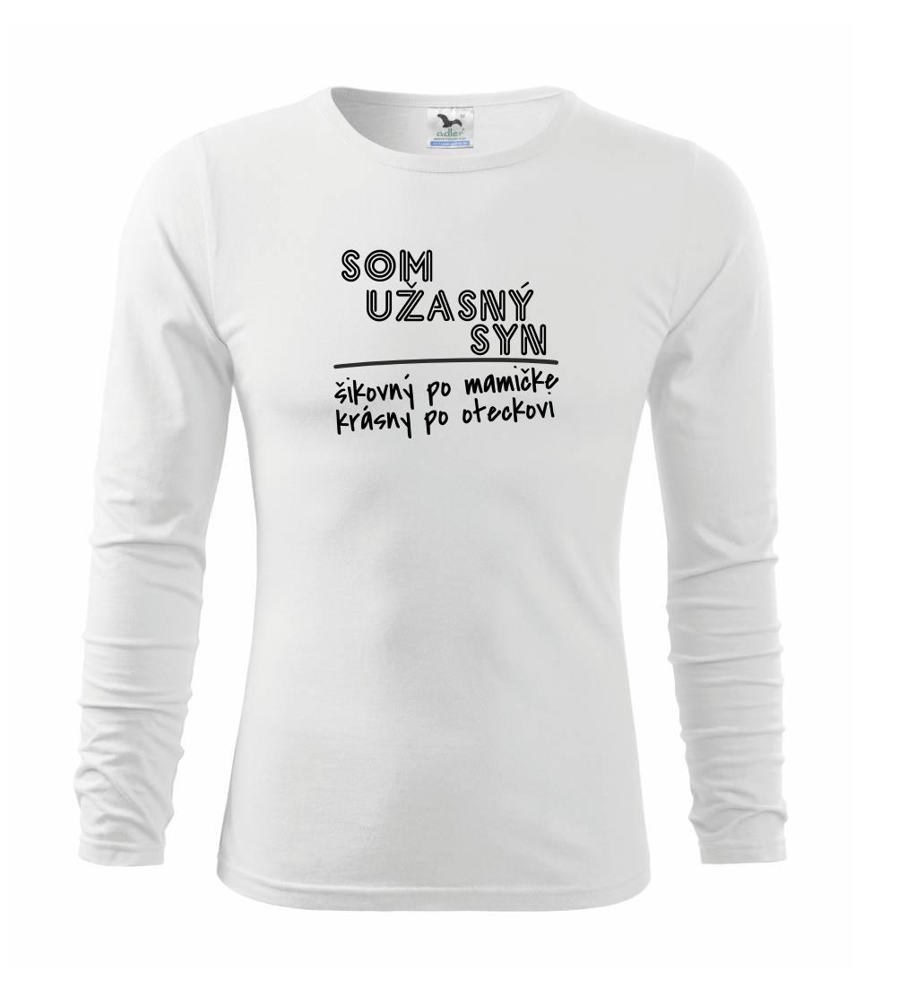 Tričká a mikiny pre syna - Som úžasný syn - Tričko detské Long Sleeve