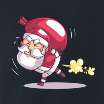Santa nesie ťažký náklad