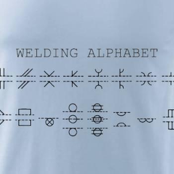 Zvárač - Welding alphabet