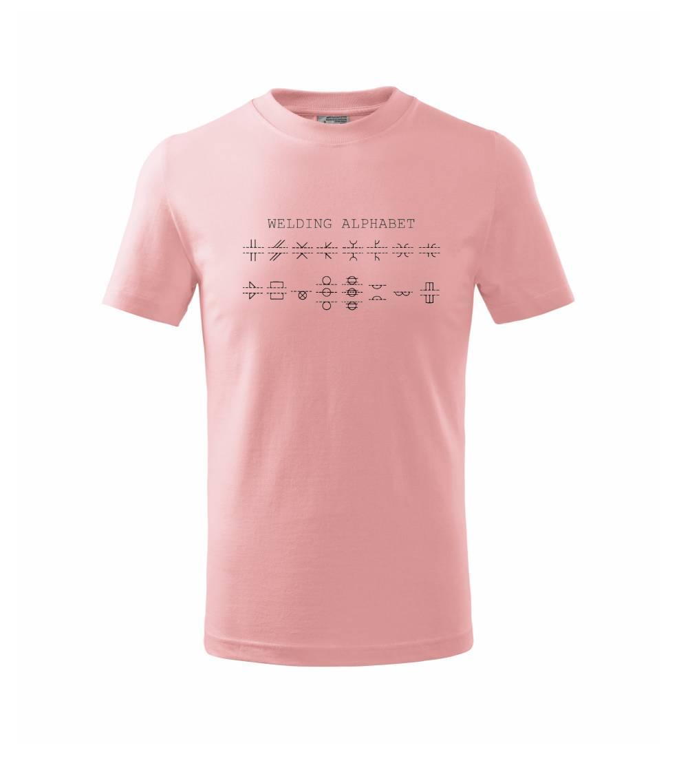 Zvárač - Welding alphabet