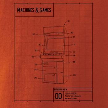Nákres herný automat spredu