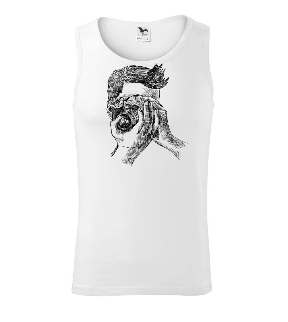 Fotograf kreslený Fotograf kreslený