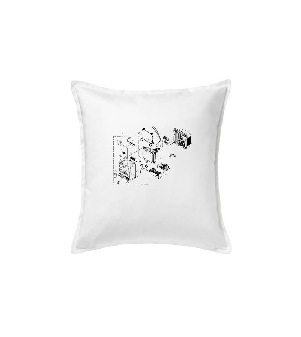 Nákres starý CRT televízor