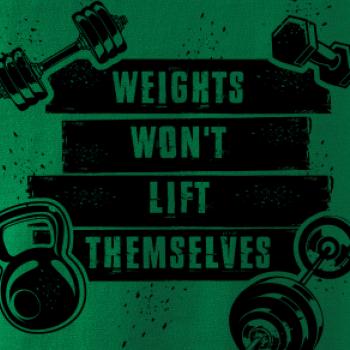 Weights wont lift themselfs