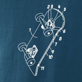 Skateboard nákres dosky Skateboard nákres dosky