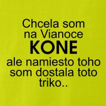 Chcela som na Vianoce kone
