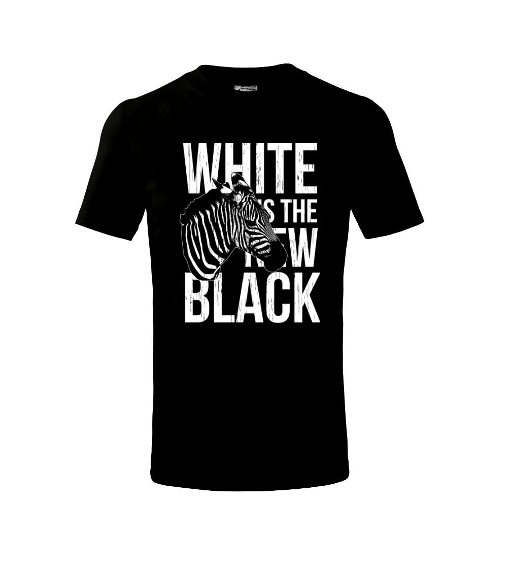 Tričká so zvieratami - Zebra bw - Tričko detské bavlnené