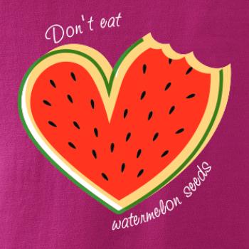 Don't eat watermelon seeds - farebný