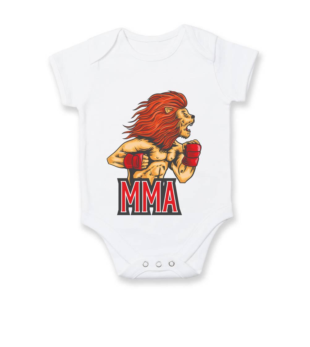 Tričká Karate - MMA Lion - Body dojčenské s krátkym rukávom