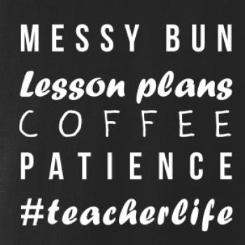 Teacher life psací
