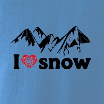 I love snow hory I love snow hory