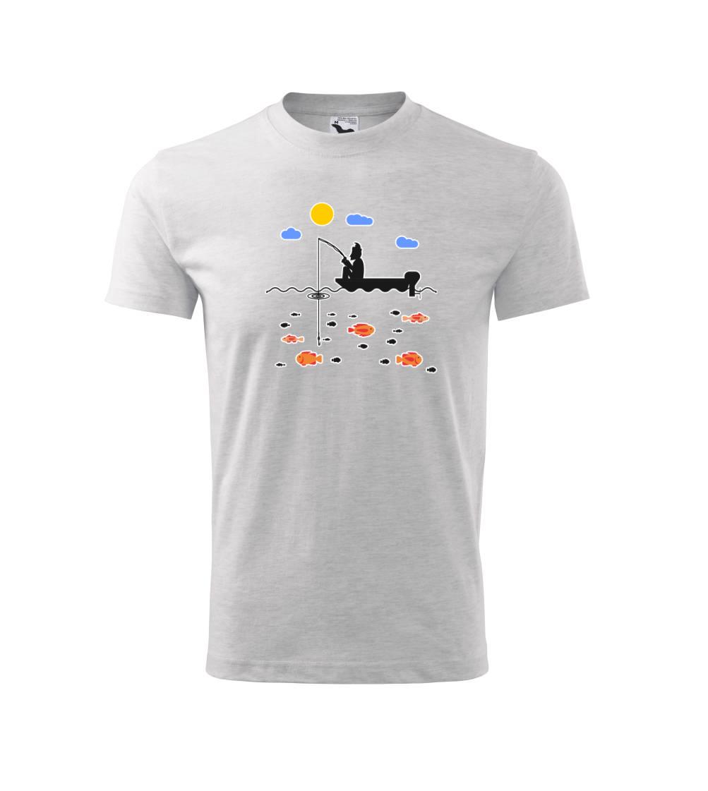 Rybár, ktorý má smolu na loďke