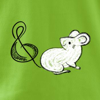 Myš husľový kľúč