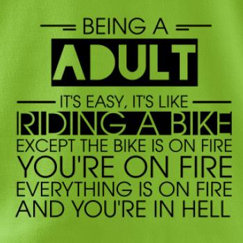 Being a adult - bike