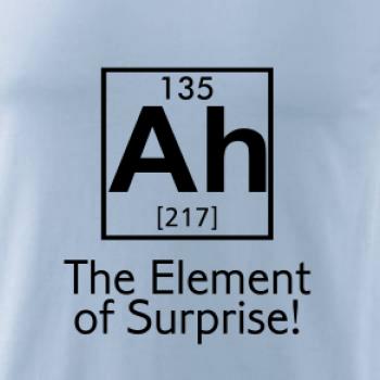 Ah element of surprise