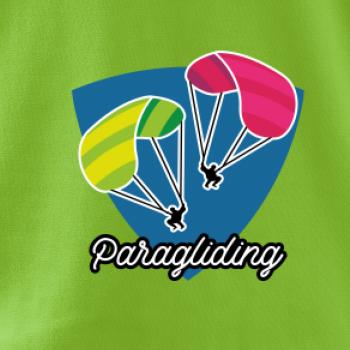Paragliding dva padáky