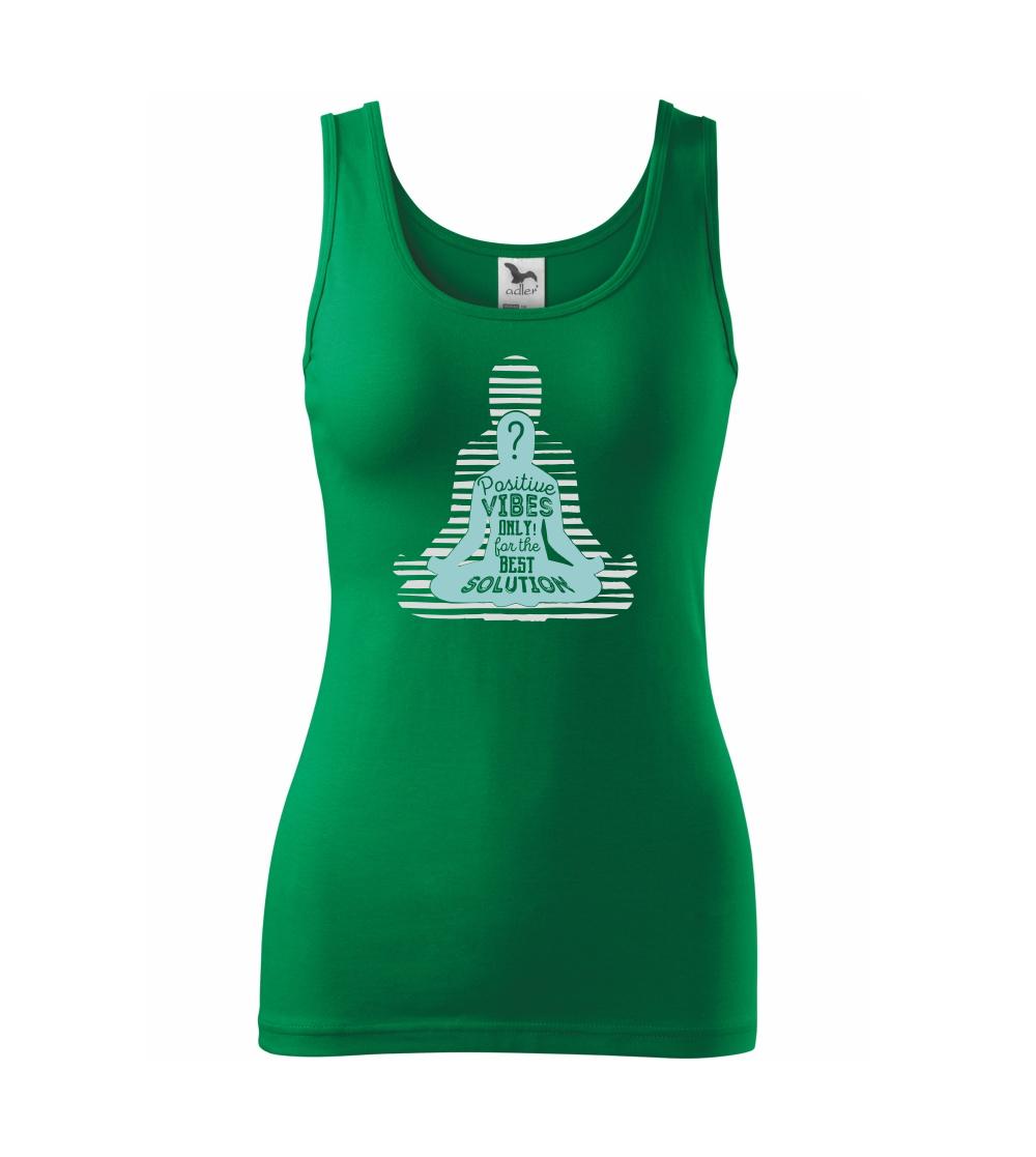 Joga - think positive sivá