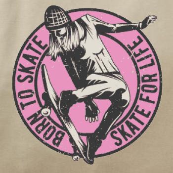 Skate girl pink