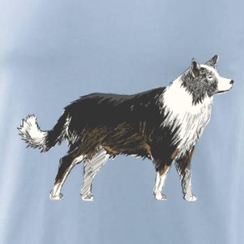 Border kólia kreslená