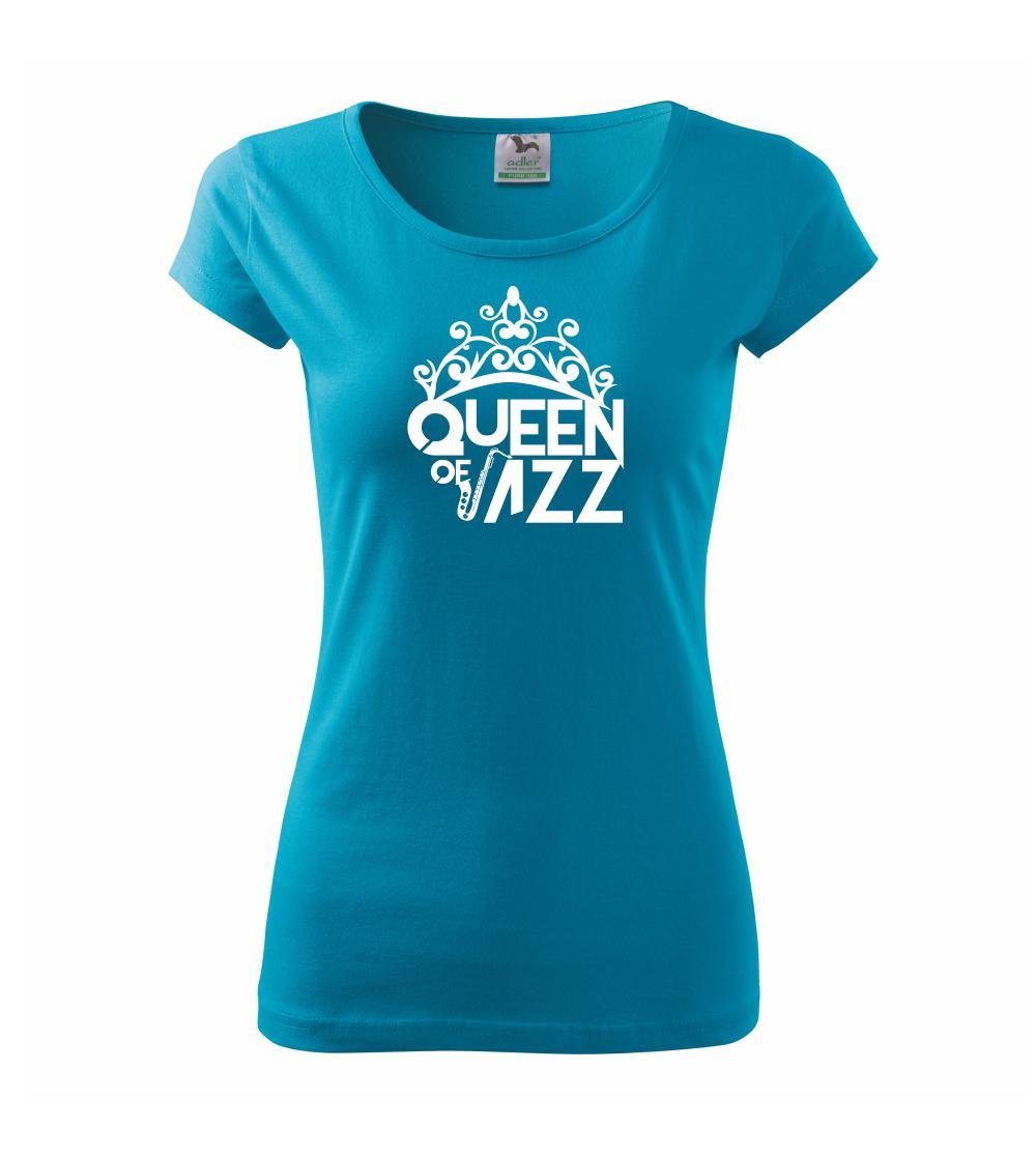 Queen of Jazz - Dámske tričko Pure