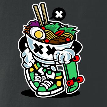 Saláťák na skejtu