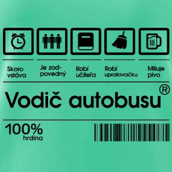 Čiarový kód - Vodič autobusu / Vodička autobusu