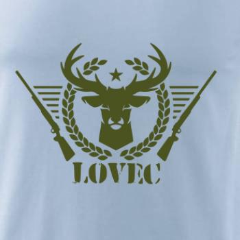 Lovec - jeleň a zbrane Lovec - jeleň a zbrane