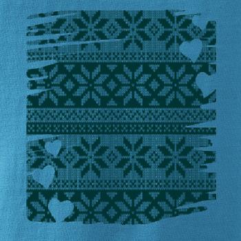 Vianočný vzor v rámčeku