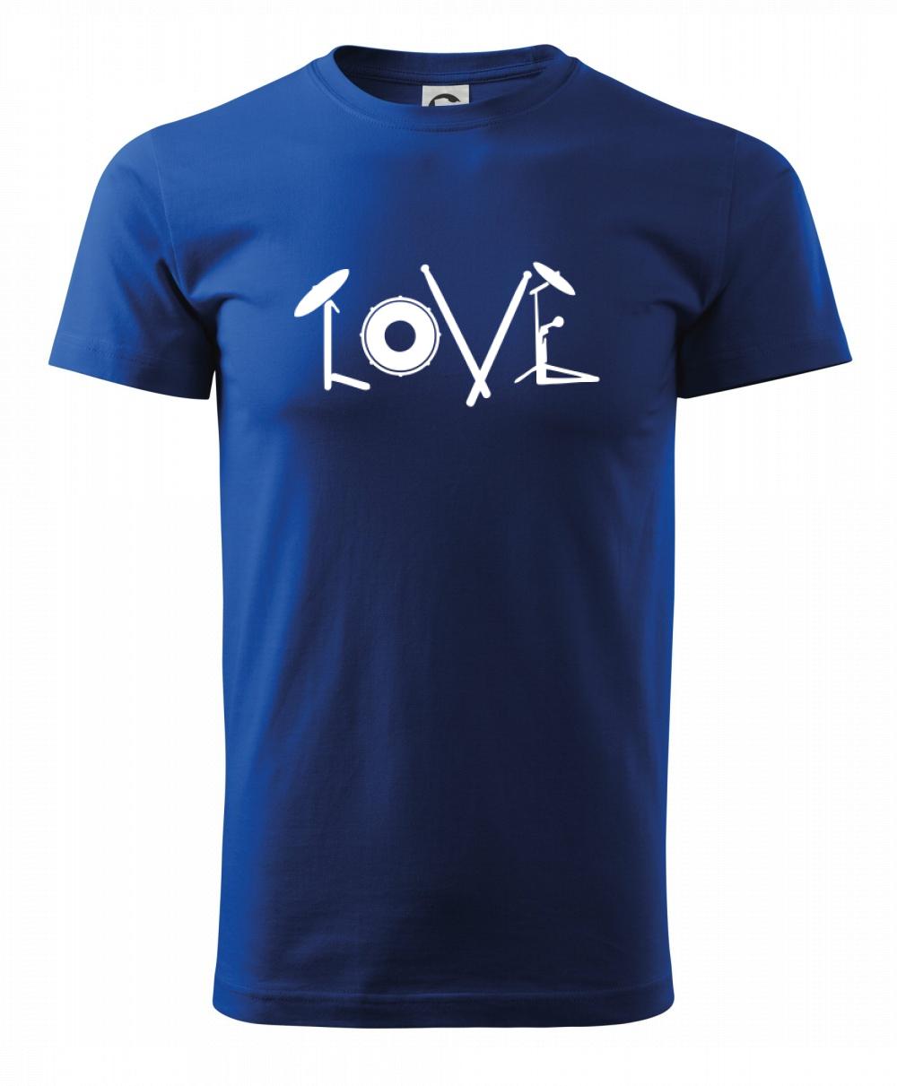 Love bubeník nápis Love bubeník nápis