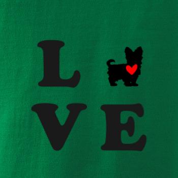 Yorkshire terier love