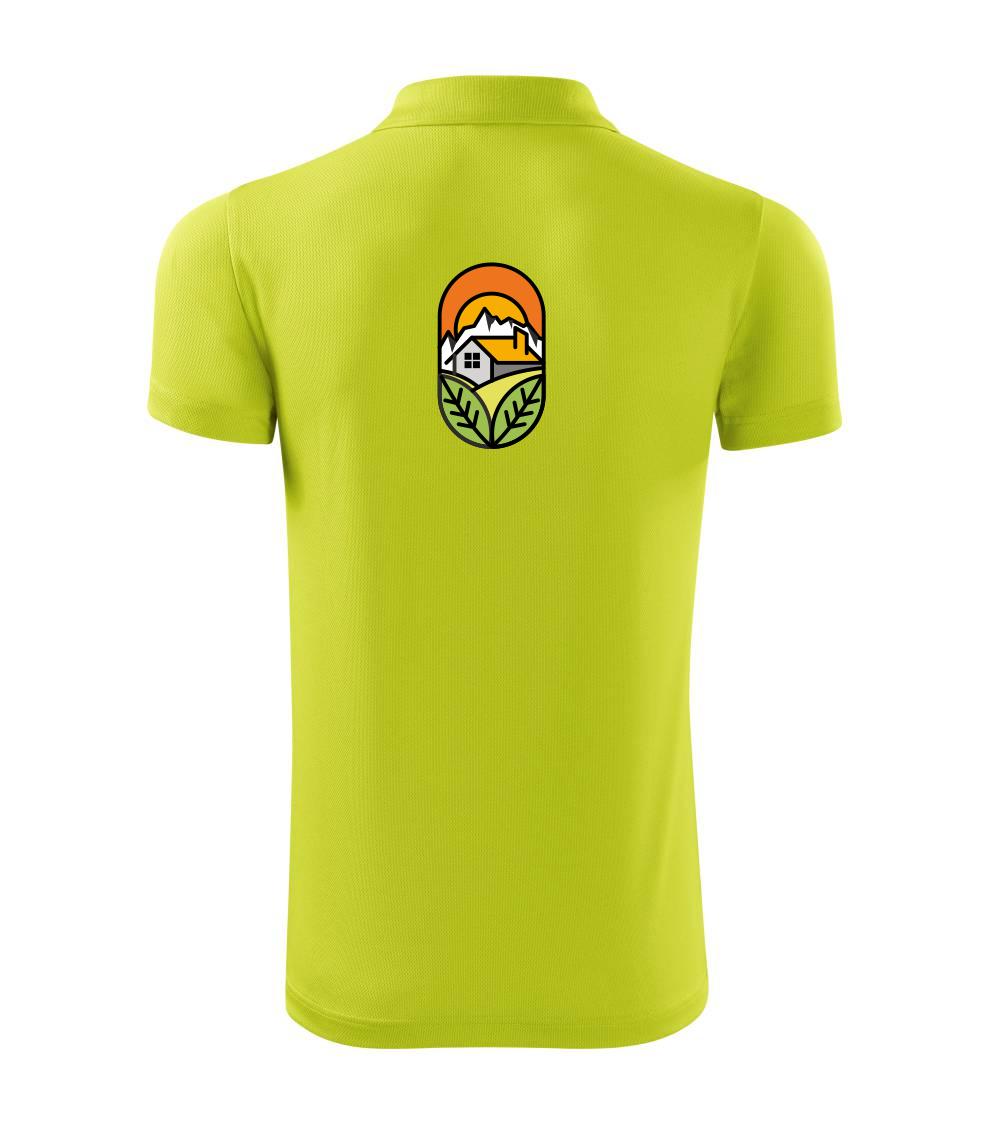 Chalupa pri západe slnka Chalupa pri západe slnka