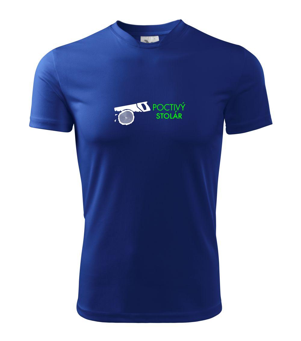 Vtipné tričká do práce - Poctivý stolár - Pánske tričko Fantasy športové