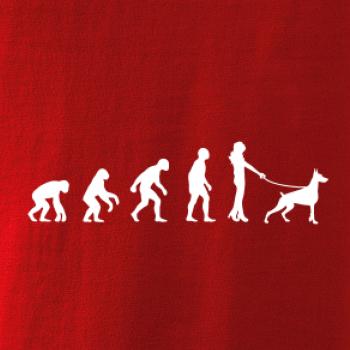 Evolúcia pes doberman (muž-žena)