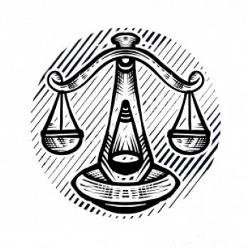 Váhy čiarkovaný kruh