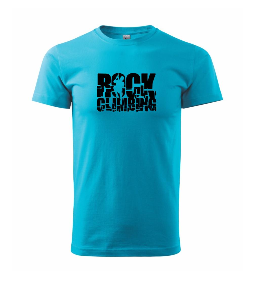 Trička pro horolezcov - Rock climbing - Klasické pánske tričko vyššej gramáže