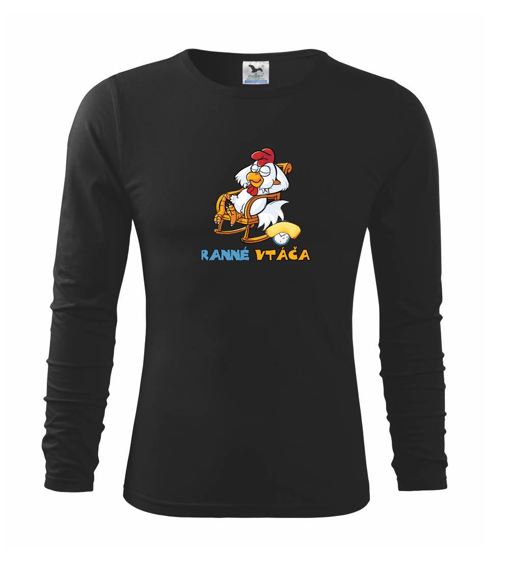 Ranné vtáča - Tričko detské Long Sleeve