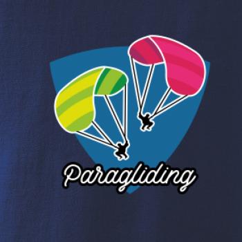 Paragliding dva padáky Paragliding dva padáky