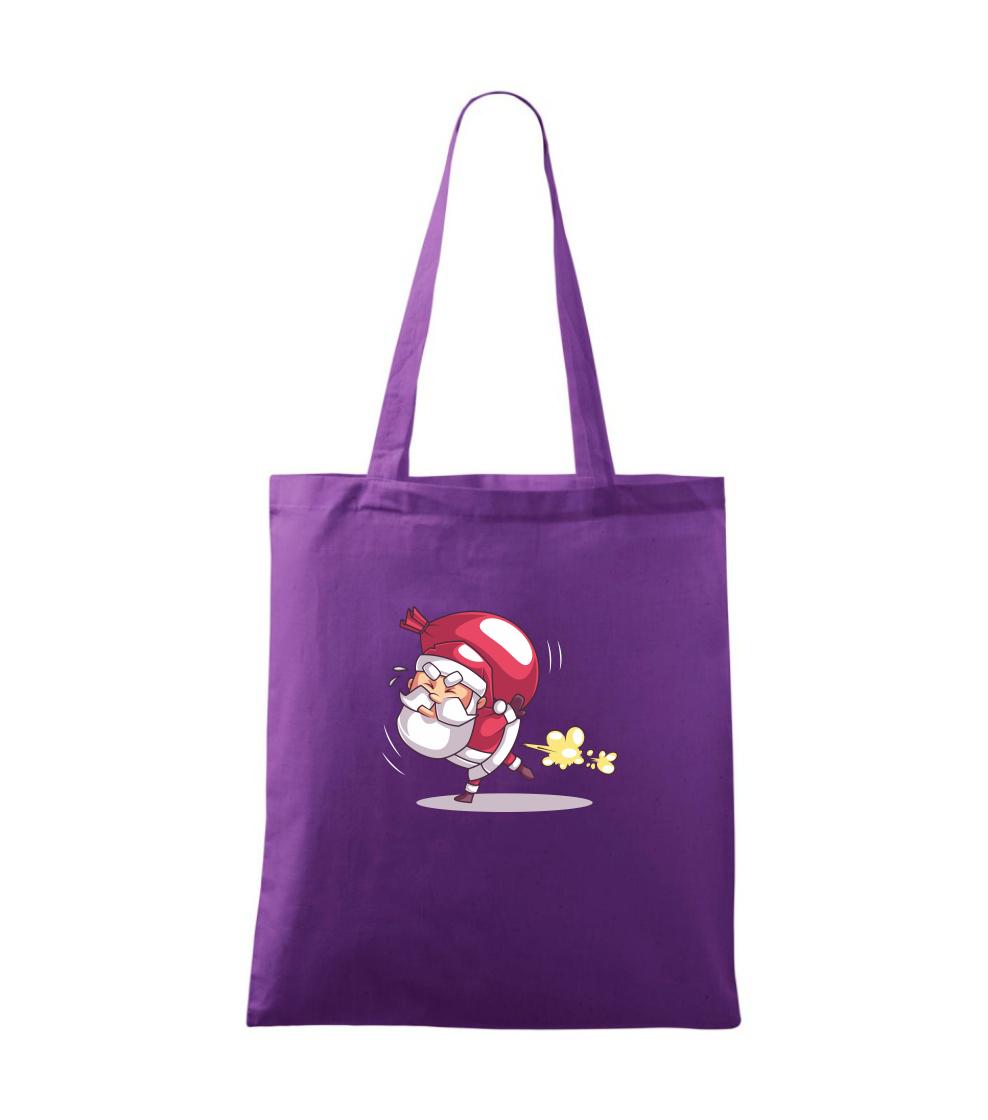 Santa nesie ťažký náklad