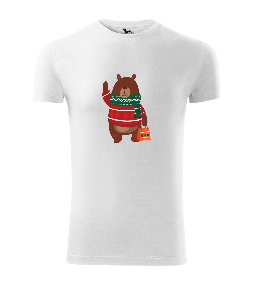 Medveď s darčekom Medveď s darčekom