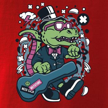Krokodíl s gitarou