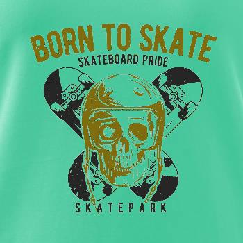 Born to skate skull