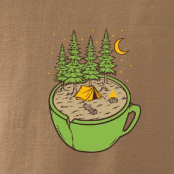 Hrnček plný stanovania