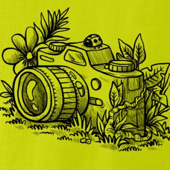 Foťák kreslený lienka Foťák kreslený lienka