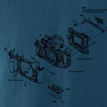 Nákres Digitální fotoaparát