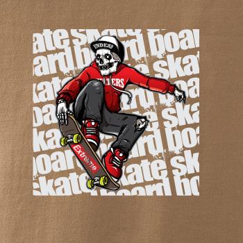 Skate red boy