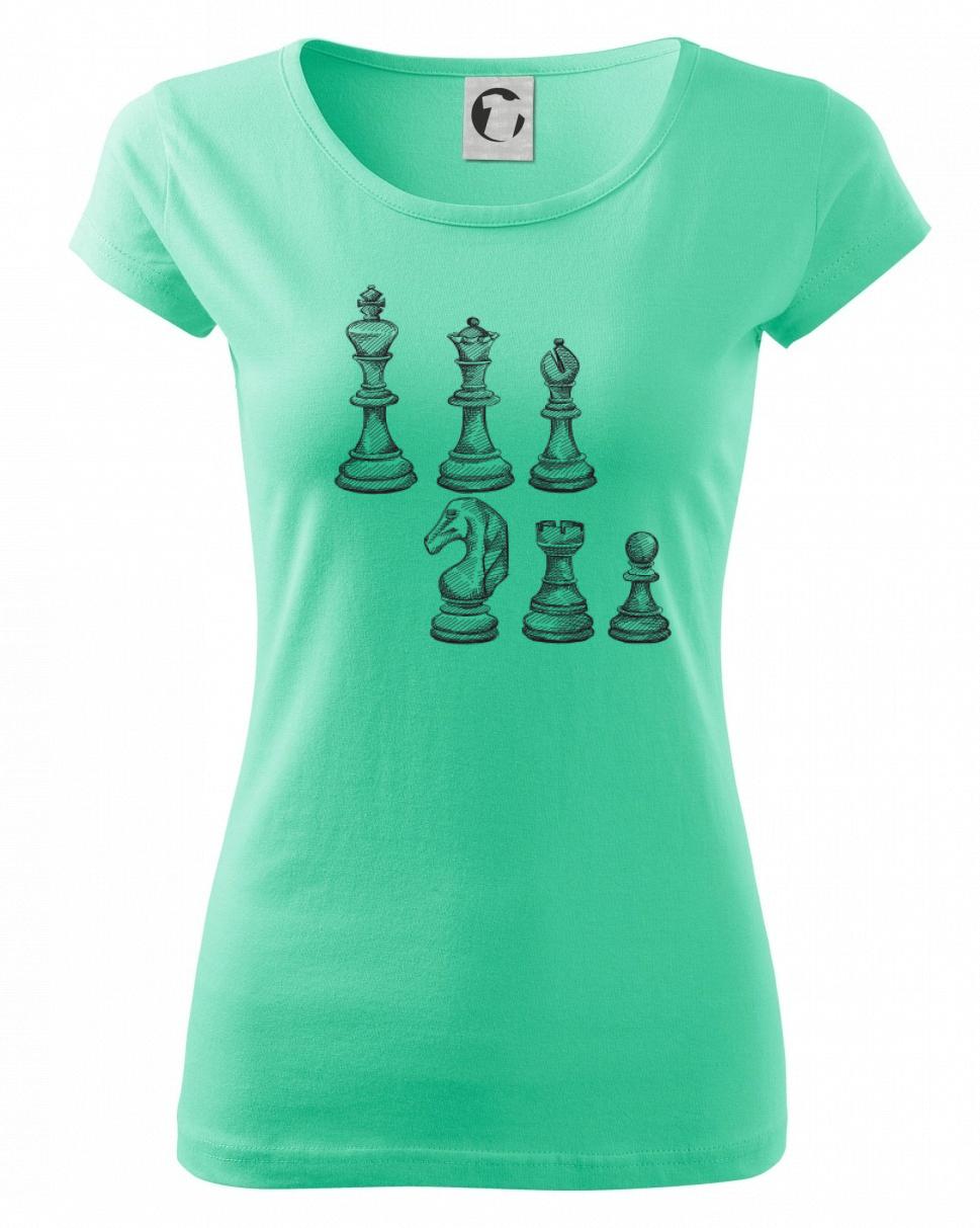 Šachové figúrky kreslené