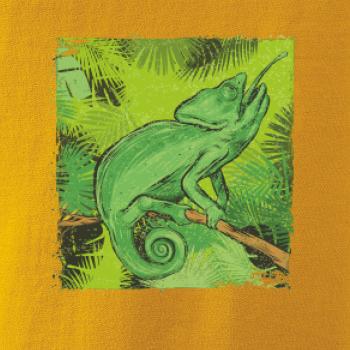 Chameleon na vetve