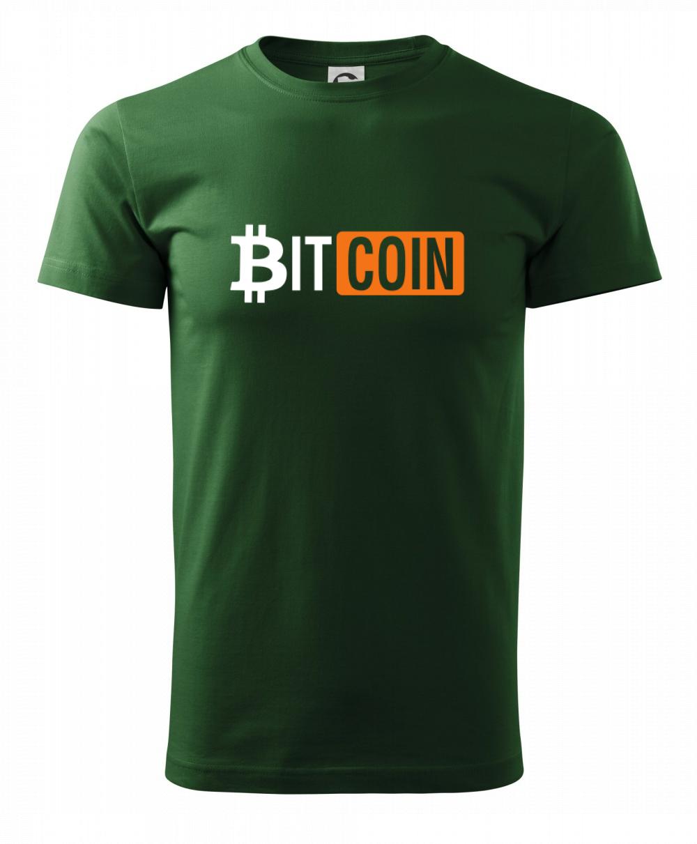 Bitcoin nápis Bitcoin nápis